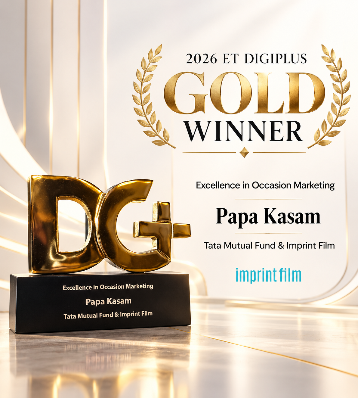 Papa Kasam, ET DigiPlus Awards 2026 Gold Winner