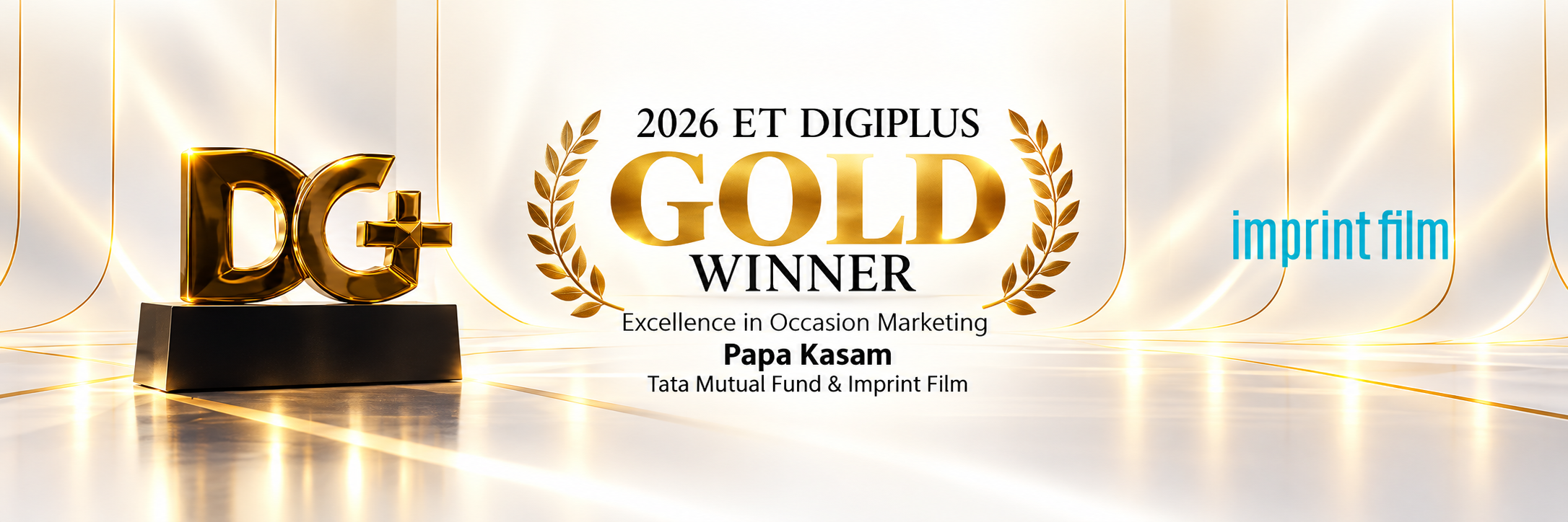 Papa Kasam ET DigiPlus Awards 2026 Gold Winner, Tata Mutual Fund and Imprint Film