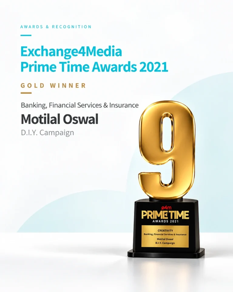 Exchange4Media Prime Time Awards 2021
GOLD WINNER