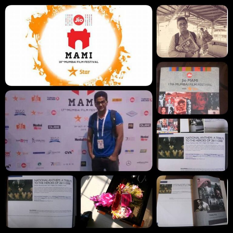 Raj Konar National Anthem project at MAMI Mumbai Film Festival